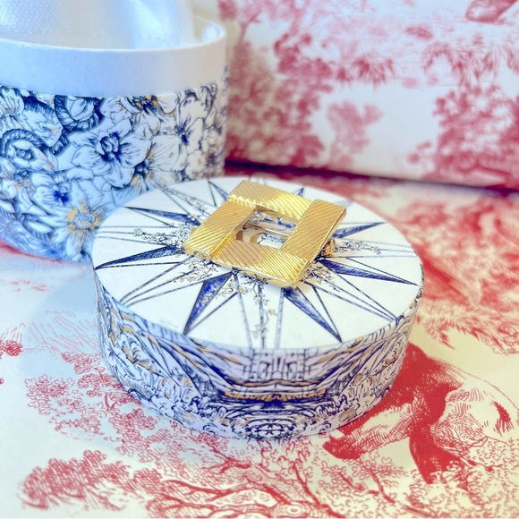 DIOR Square Palmier Gold Plated Brooch Authentic  Christian Dior - Picture 5 of 7